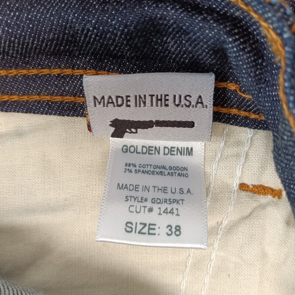 Golden Denim 5 Pocket Rigid Jogger Jean - Picture 12 of 13